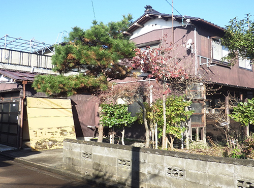 解体事例20　新潟県長岡市川東地区東地域　着手前