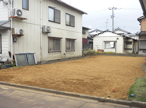 解体事例26　新潟県長岡市川東地区北地域　着手後